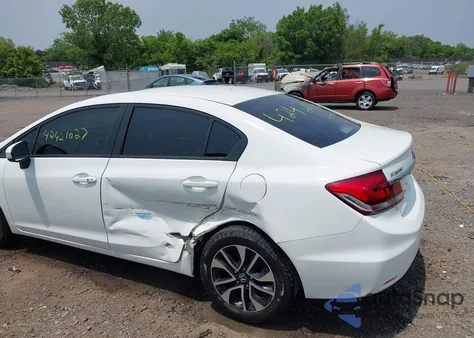 2015 Honda Civic Ex z USA, uszkodzony, nr VIN 19XFB2F84FE298999